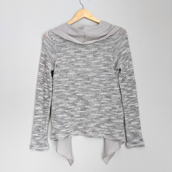 🇺🇸 Lola & Sophie Drape Cardigan Sweater Made in USA - Picture 2 of 6